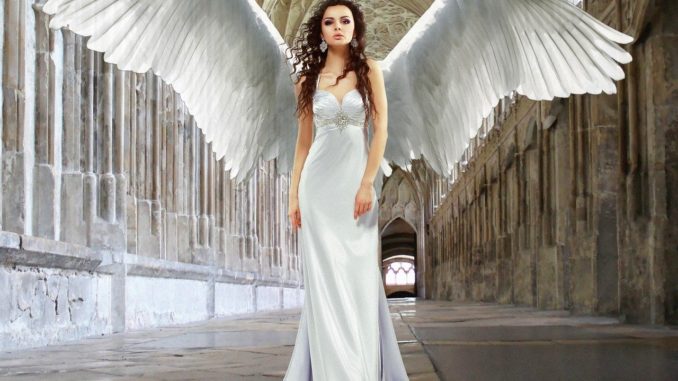 angel, virgin, goddess