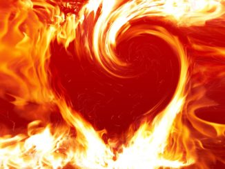 fire heart, heart, fire