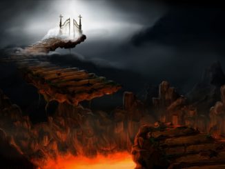 hell, purgatory, heaven