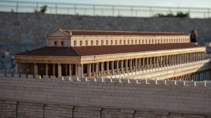 jerusalem, temple, model