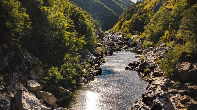 landscape, river, nature