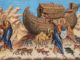 noah's ark, mosaic, iconography