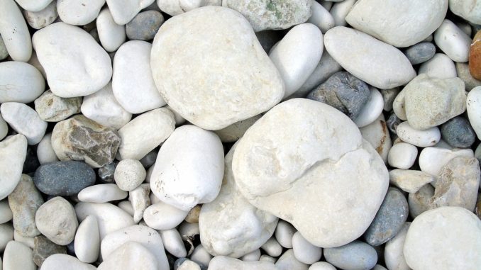 pebbles, shore, beach