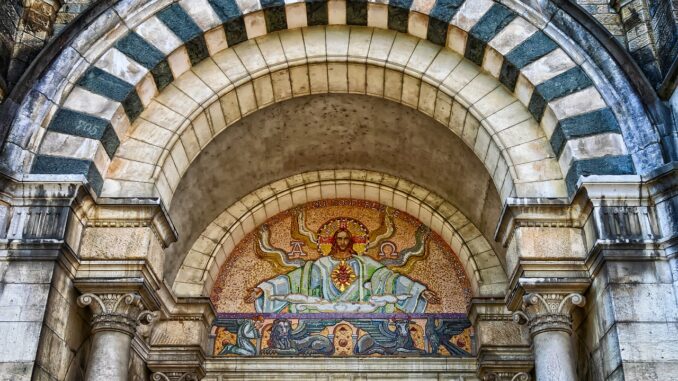 archway, cathedral, church