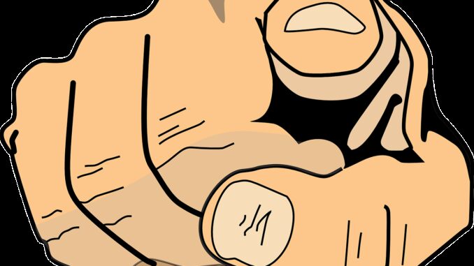 you, index finger, pointing