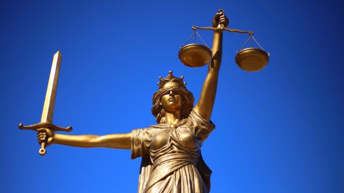 justice, statue, lady justice